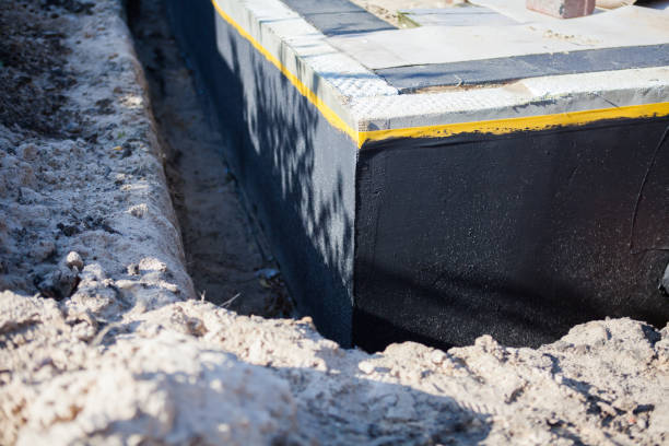 Professional Crawl Space Encapsulation technician working in Osceola, WI